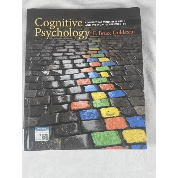 Cognitive Psychology 5th Edition E Bruce Goldstein Cengage Hardcover Textbook - Picture 1 of 3